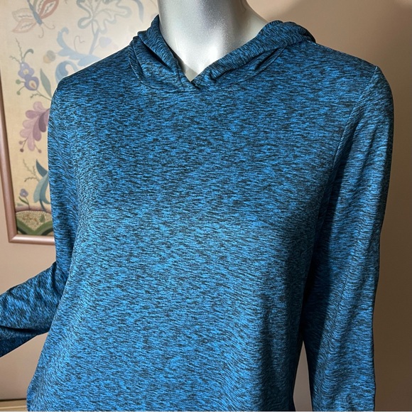 HALARA Medium Drawstring Hooded Long Sleeve Side Pocket Mini Casual Dress NEW - Picture 9 of 12